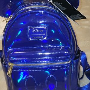 Loungefly Blue Disney Backpack